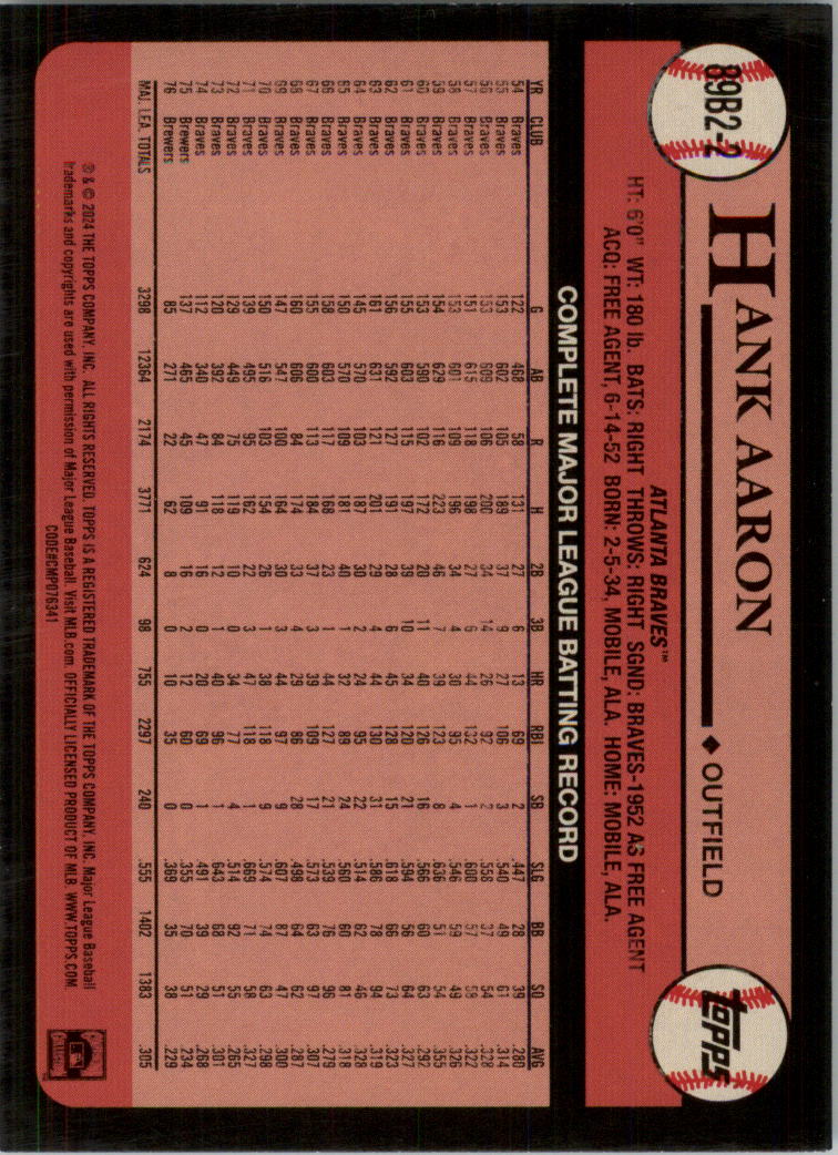 2024 Topps '89 Topps Series 2 Baseball Card Pick (Inserts) - Bild 3 von 125