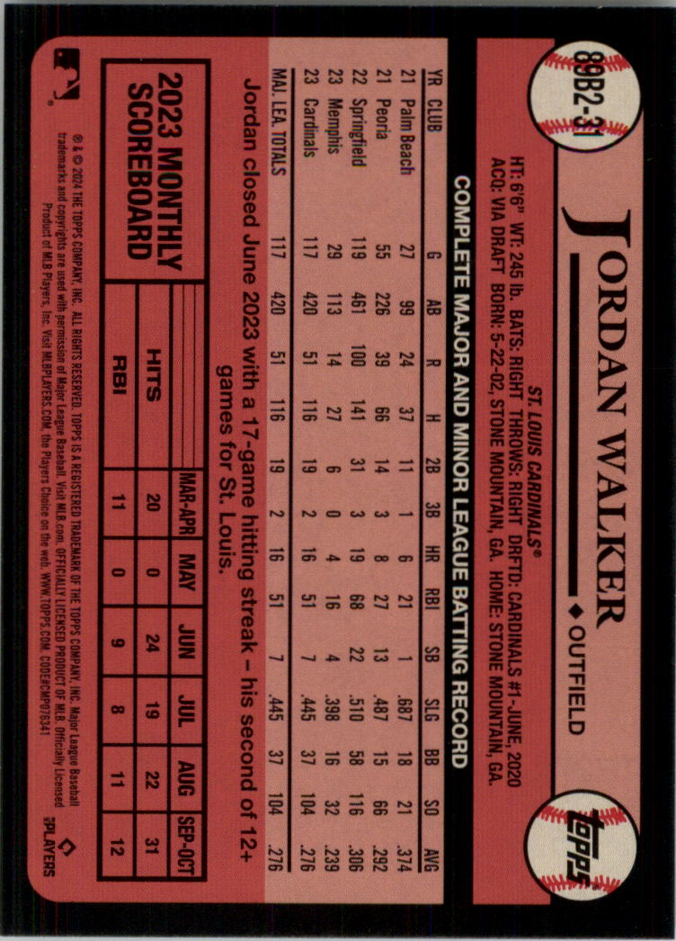 2024 Topps '89 Topps Series 2 Baseball Card Pick (Inserts) - Bild 59 von 125