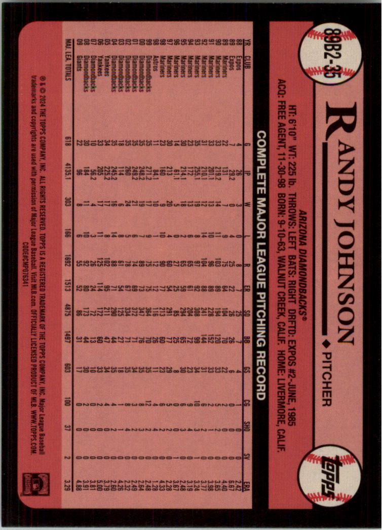 2024 Topps '89 Topps Series 2 Baseball Card Pick (Inserts) - Bild 65 von 125