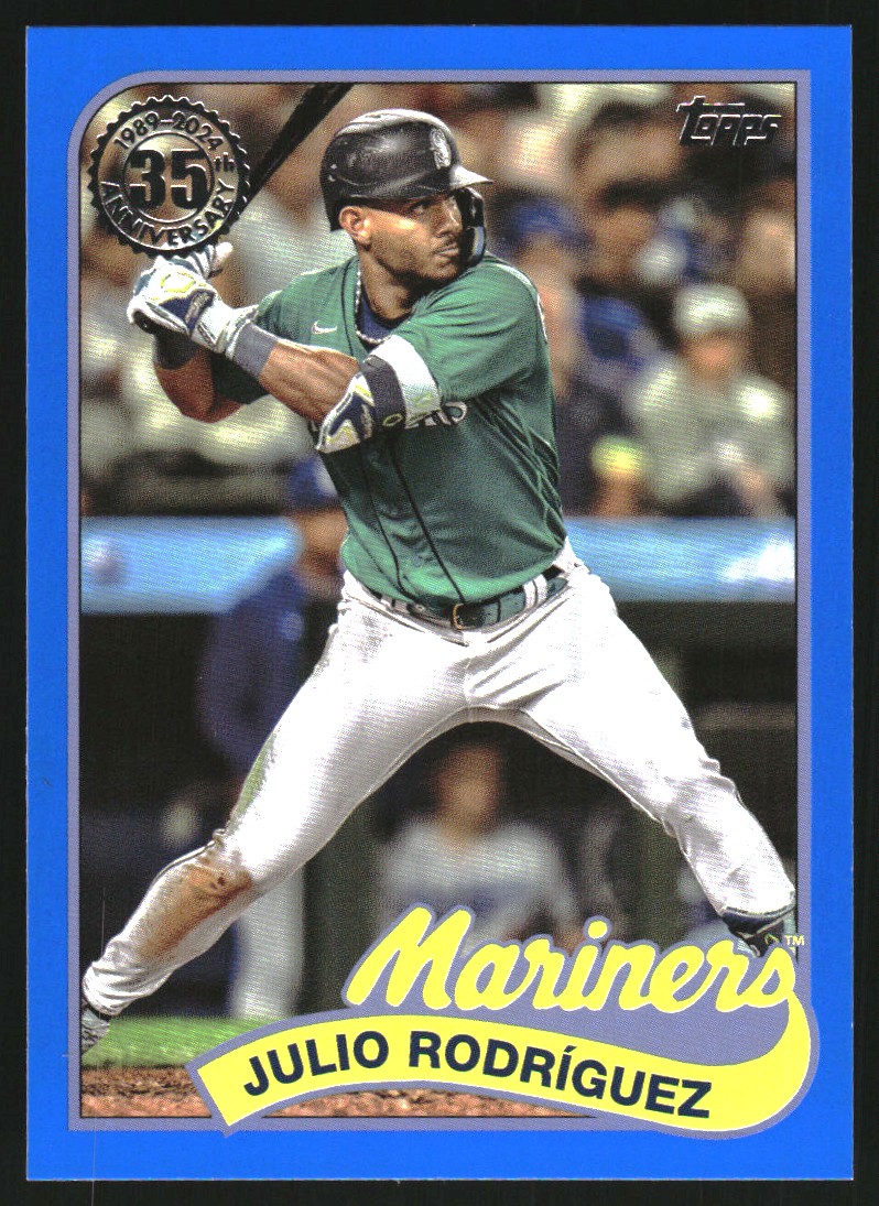 2024 Topps '89 Topps Series 2 Blue #89B29 Julio Rodriguez