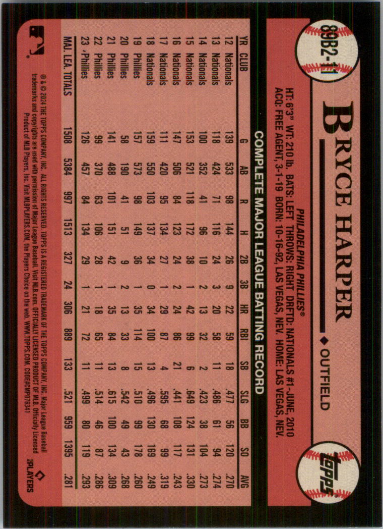 2024 Topps '89 Topps Series 2 Baseball Card Pick (Inserts) - Bild 99 von 125