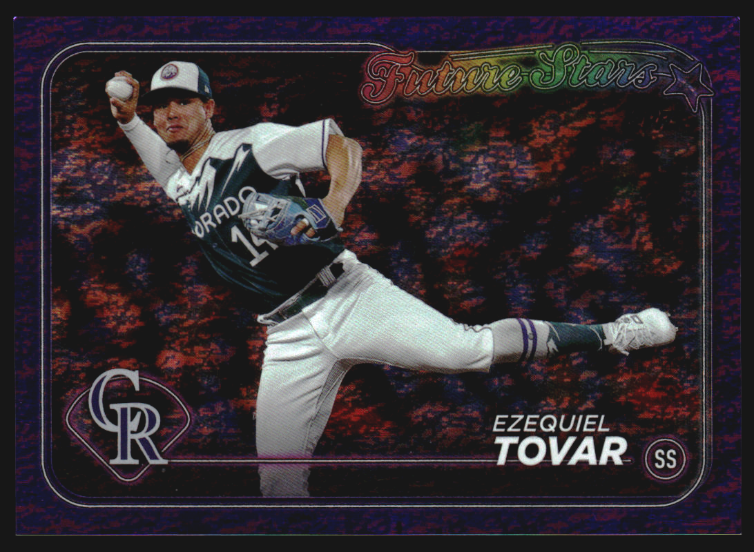 2024 Topps Purple Foil #565 Ezequiel Tovar FS