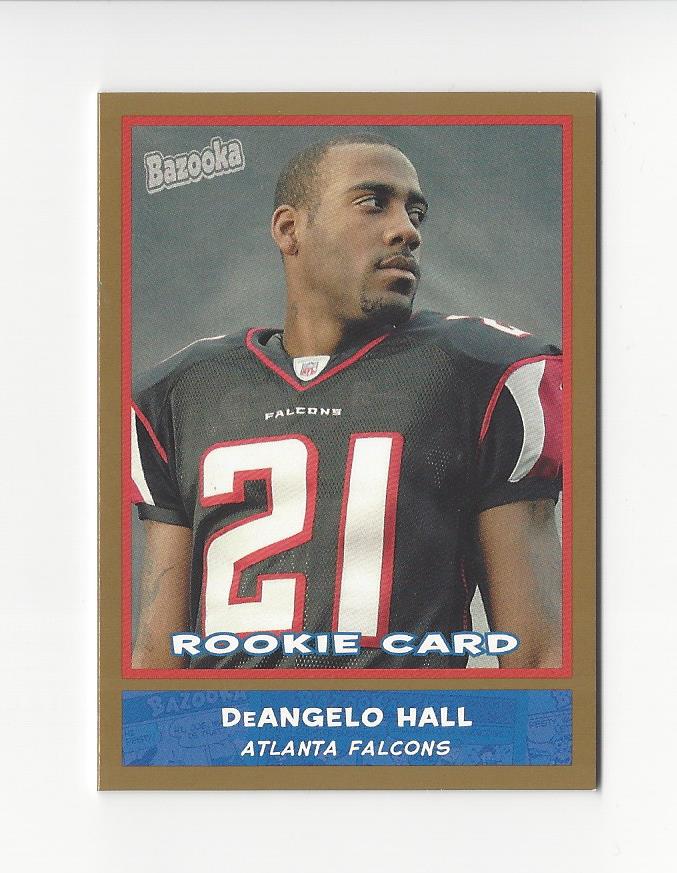 2004 Bazooka Gold #186 DeAngelo Hall
