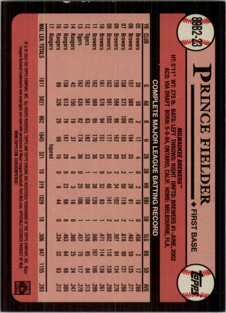 2024 Topps '89 Topps Series 2 Baseball Card Pick (Inserts) - Bild 111 von 125