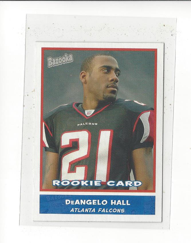 2004 Bazooka Minis #186 DeAngelo Hall