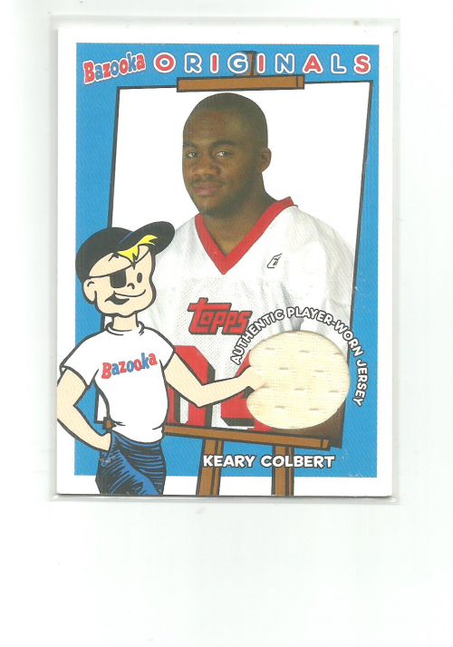 2004 Bazooka Originals Jerseys #BOKC Keary Colbert