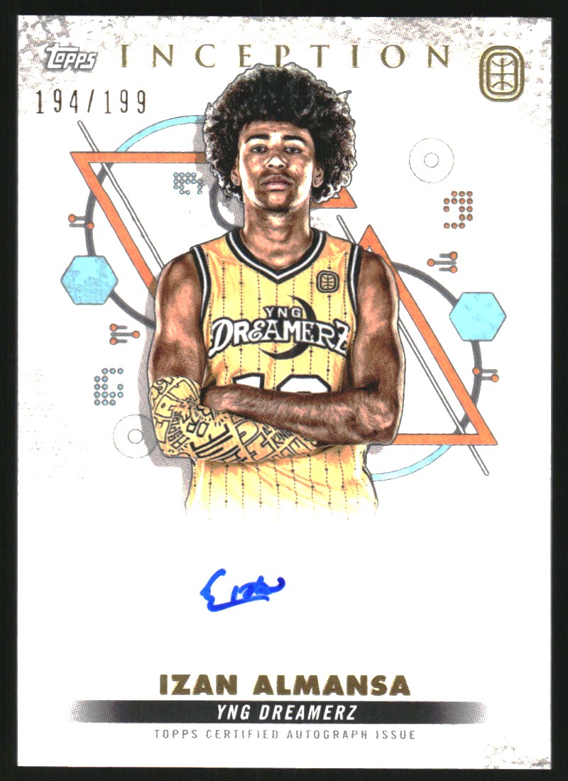 2022-23 Topps Inception Overtime Elite Autographs #IAIA3 Izan Almansa