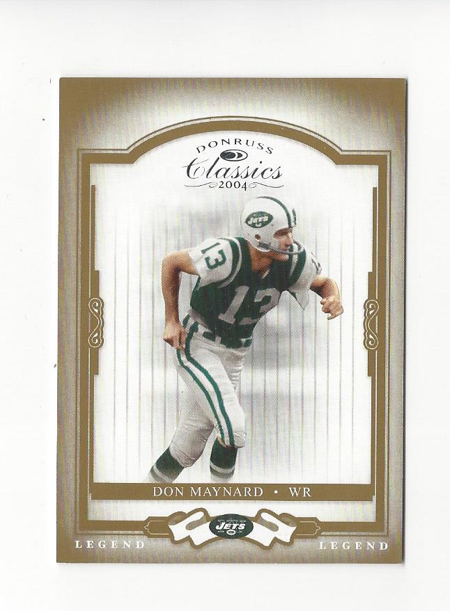 2004 Donruss Classics #111 Don Maynard