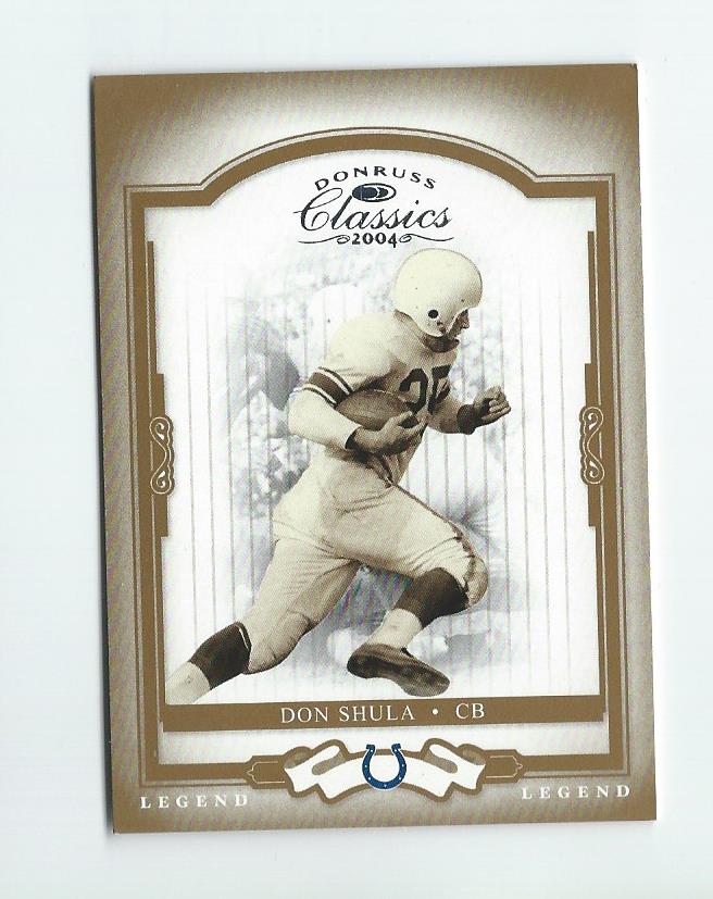 2004 Donruss Classics #112 Don Shula