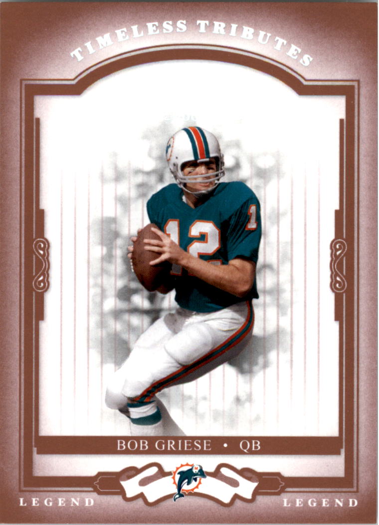 2004 Donruss Classics Timeless Tributes Red #104 Bob Griese