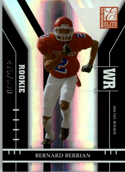 2004 Donruss Elite 108 Bernard Berrian RC NMMT