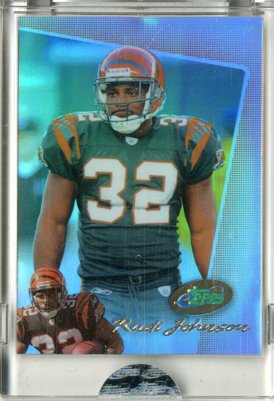 2004 eTopps #50 Rudi Johnson/1250