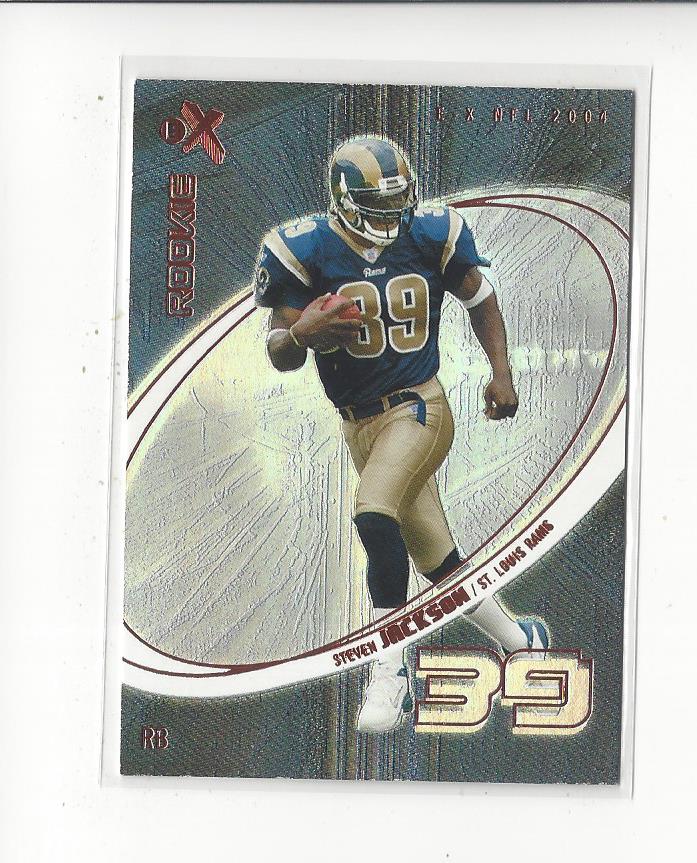 2004 E-X #51 Steven Jackson RC
