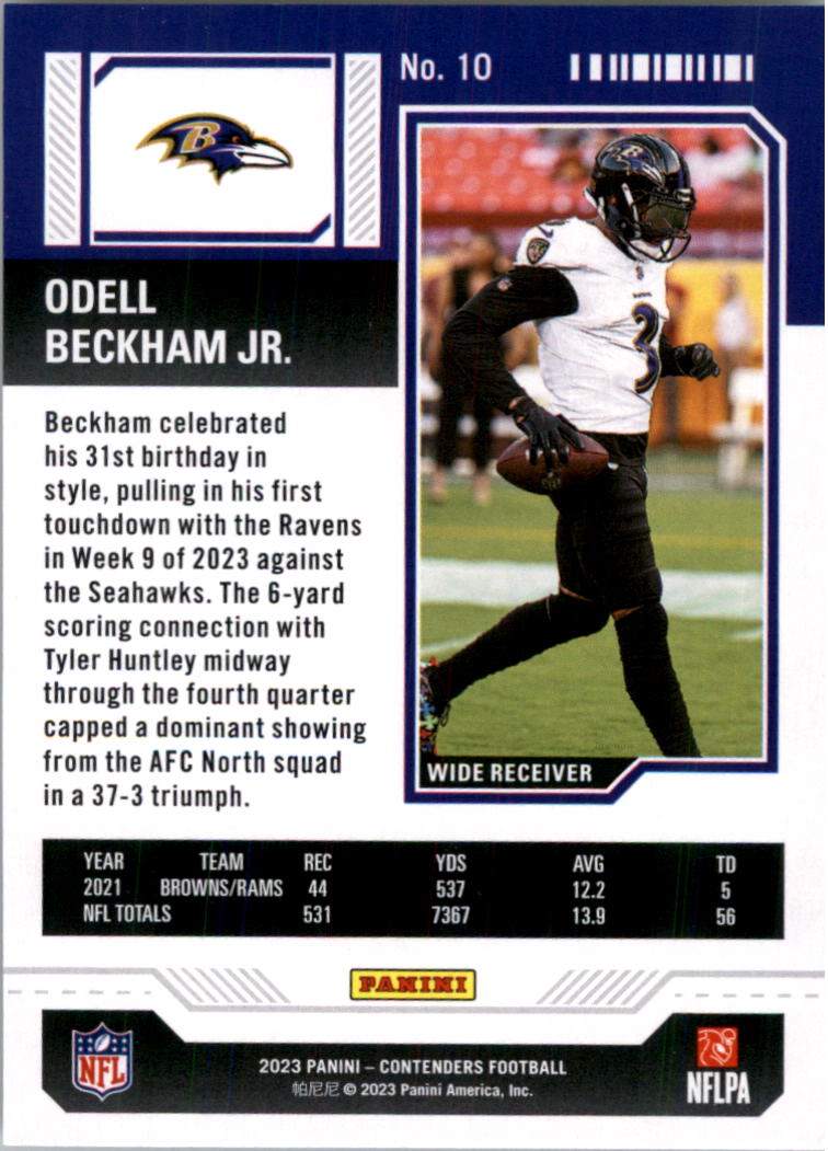 2023 Panini Contenders Retail Football Card Pick (Base) - Bild 21 von 197
