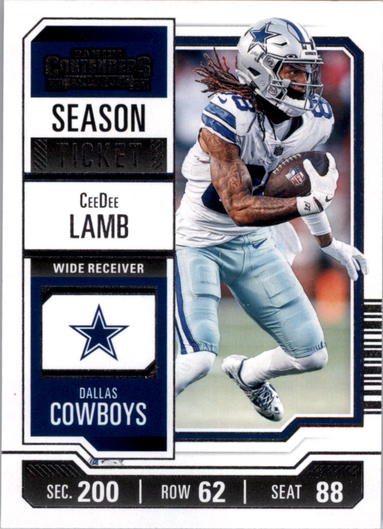 2023 Panini Contenders Retail Football Card Pick (Base) - Bild 54 von 197