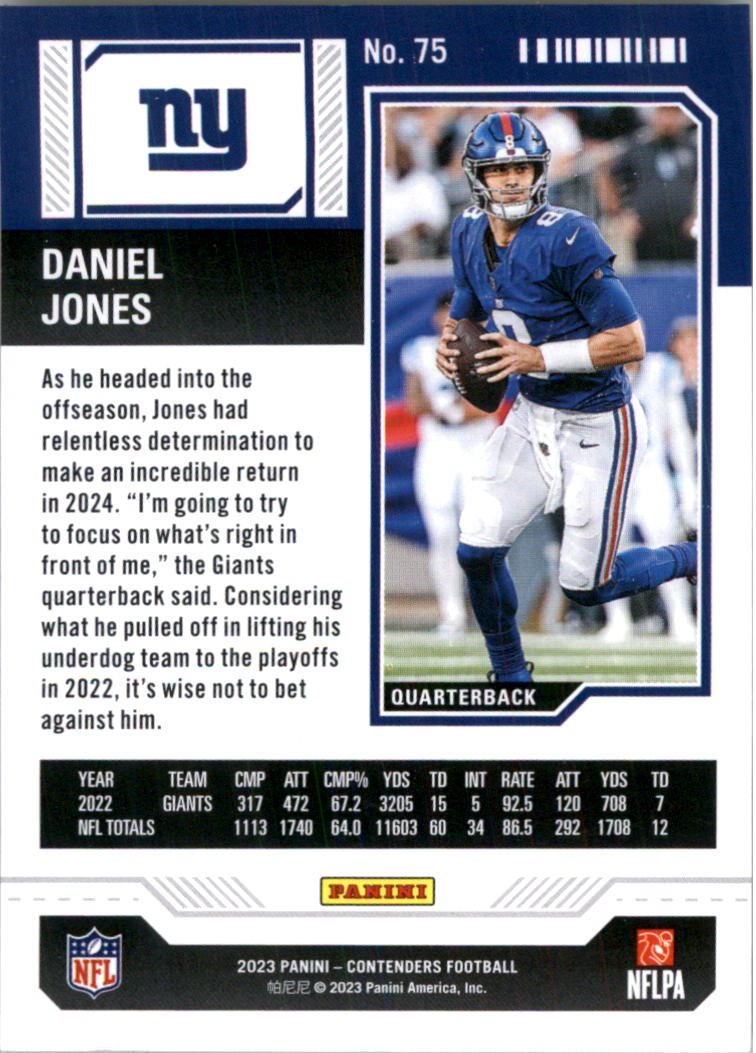 2023 Panini Contenders Retail Football Card Pick (Base) - Bild 147 von 197