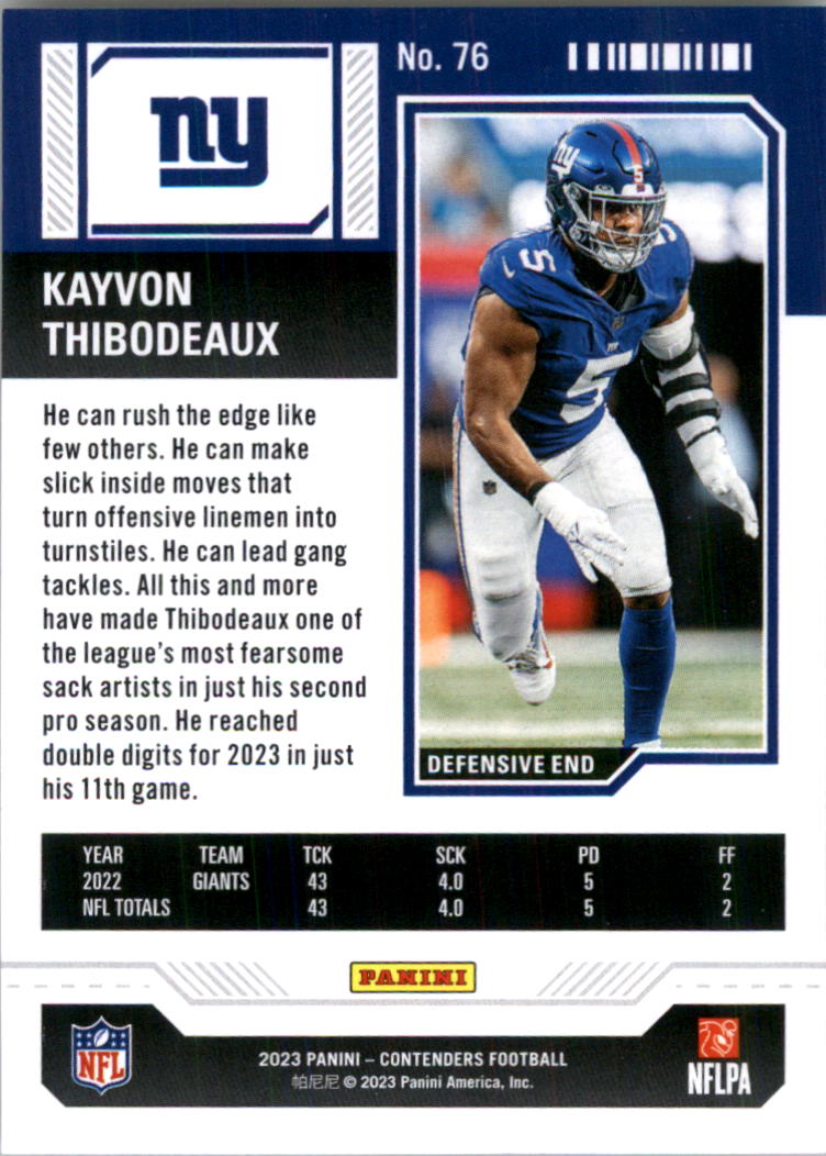 2023 Panini Contenders Retail Football Card Pick (Base) - Bild 149 von 197