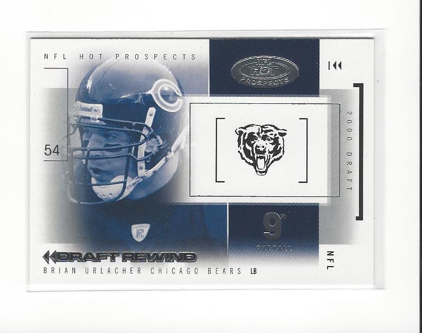 2004 Hot Prospects Draft Rewind #29DR Brian Urlacher