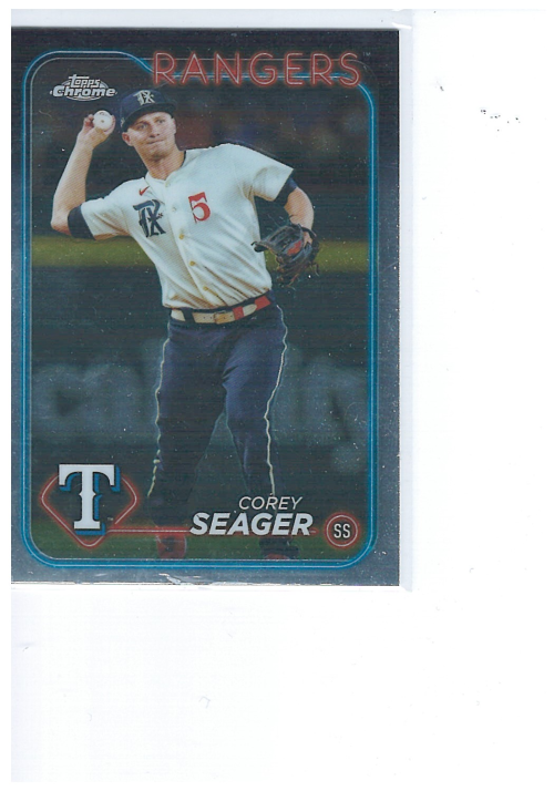 B5387- 2024 Topps Chrome Baseball Card #s 1-200 -You Pick- 15+ FREE US SHIP