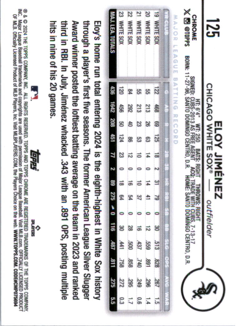 2024 Topps Chrome Baseball Card Pick (Base) 103-300 - Bild 47 von 397