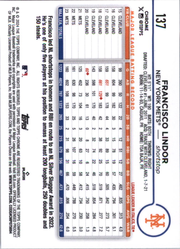 2024 Topps Chrome Baseball Card Pick (Base) 103-300 - Bild 71 von 397
