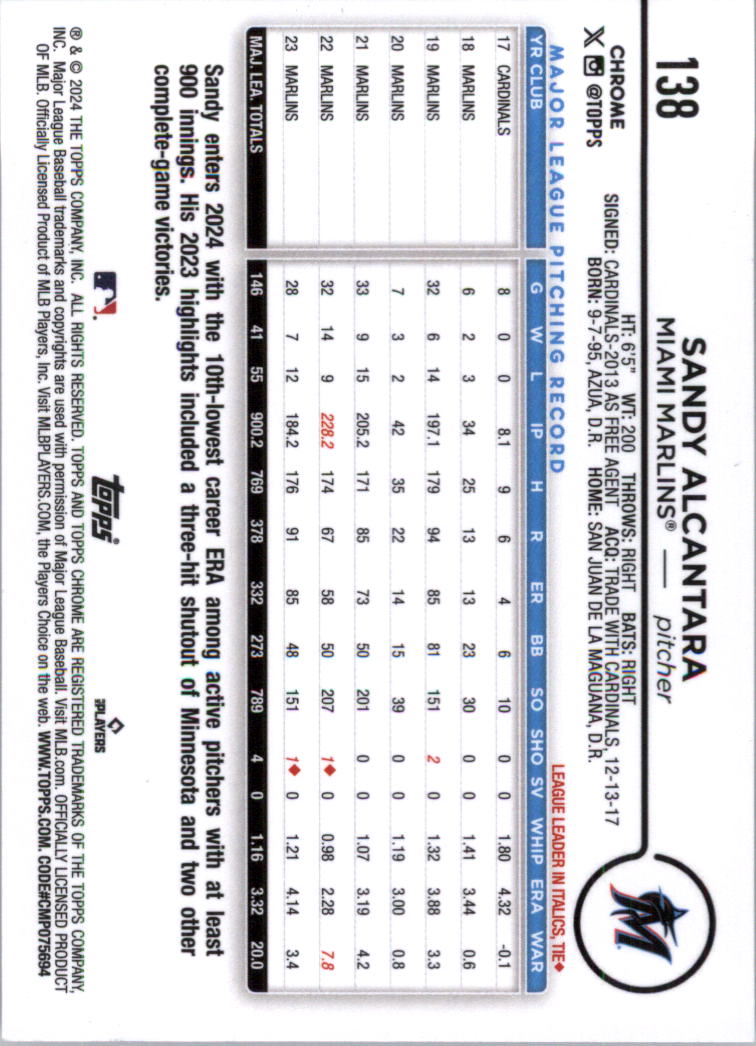 2024 Topps Chrome Baseball Card Pick (Base) 103-300 - Bild 73 von 397