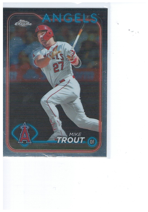 B5387- 2024 Topps Chrome Baseball Card #s 1-200 -You Pick- 15+ FREE US SHIP