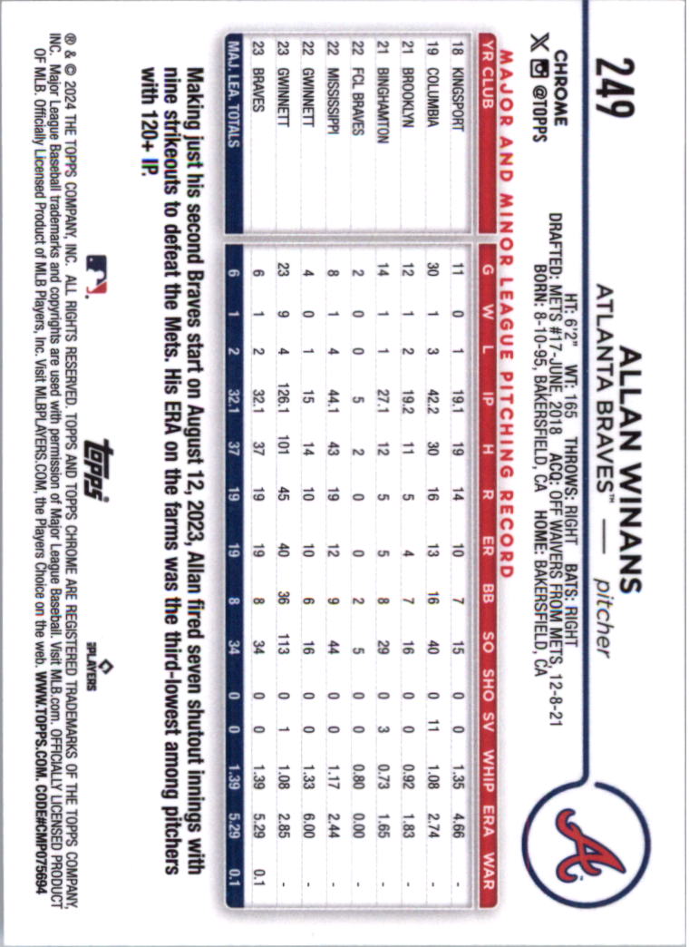 2024 Topps Chrome Baseball Card Pick (Base) 103-300 - Bild 295 von 397