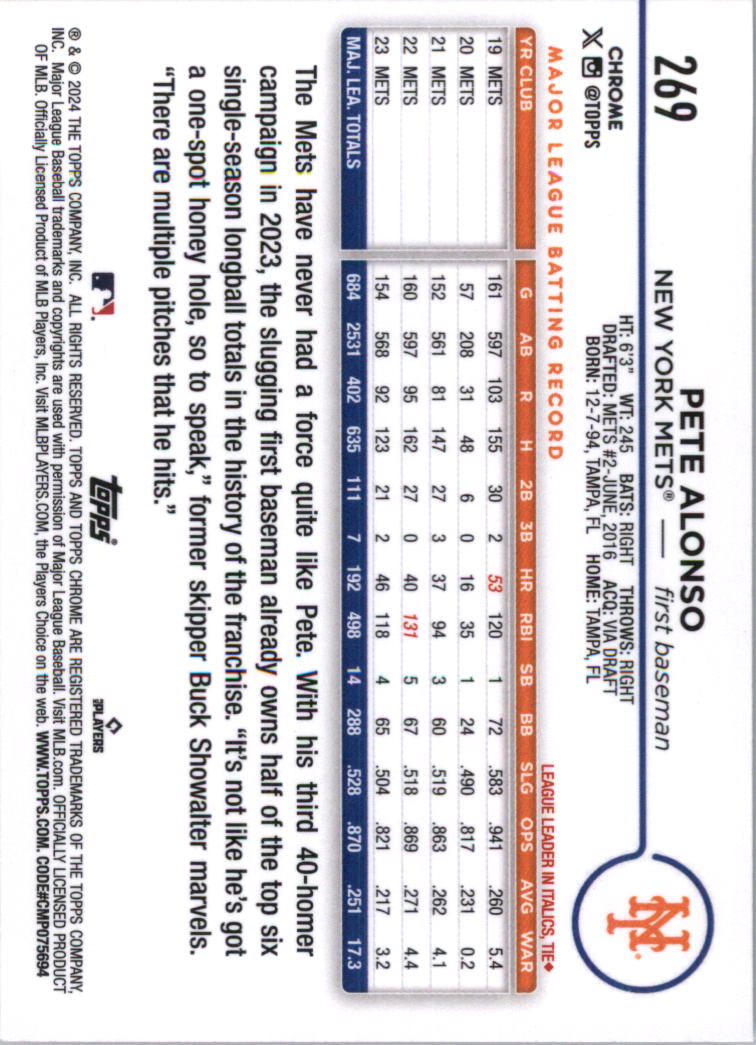 2024 Topps Chrome Baseball Card Pick (Base) 103-300 - Bild 335 von 397