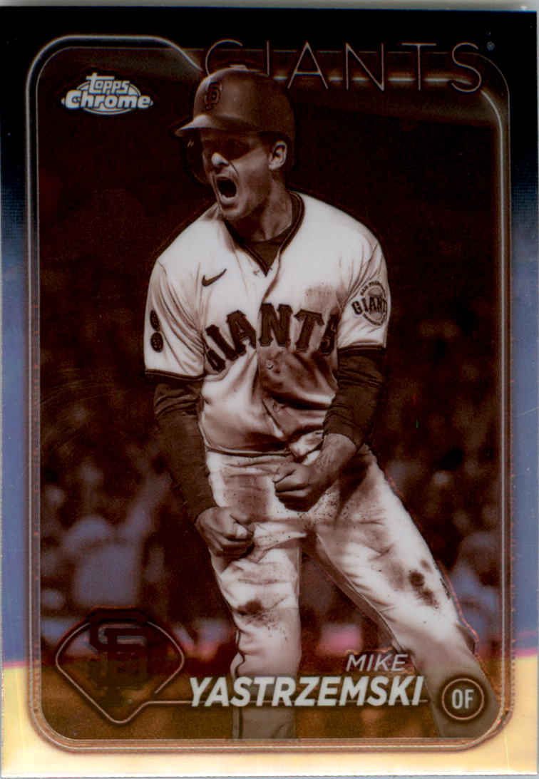 2024 Topps Chrome Sepia Refractors Baseball Card Pick (Inserts) - Picture 116 of 377