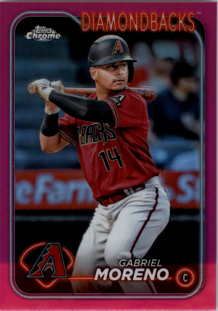 2024 Topps Chrome Pink Refractors Baseballkarte Auswahl (Inserts) - Bild 28 von 385