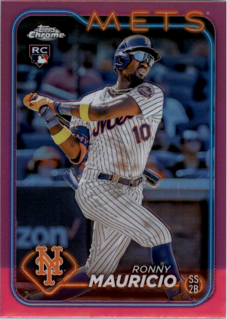 2024 Topps Chrome Pink Refractors Baseballkarte Auswahl (Inserts) - Bild 38 von 385
