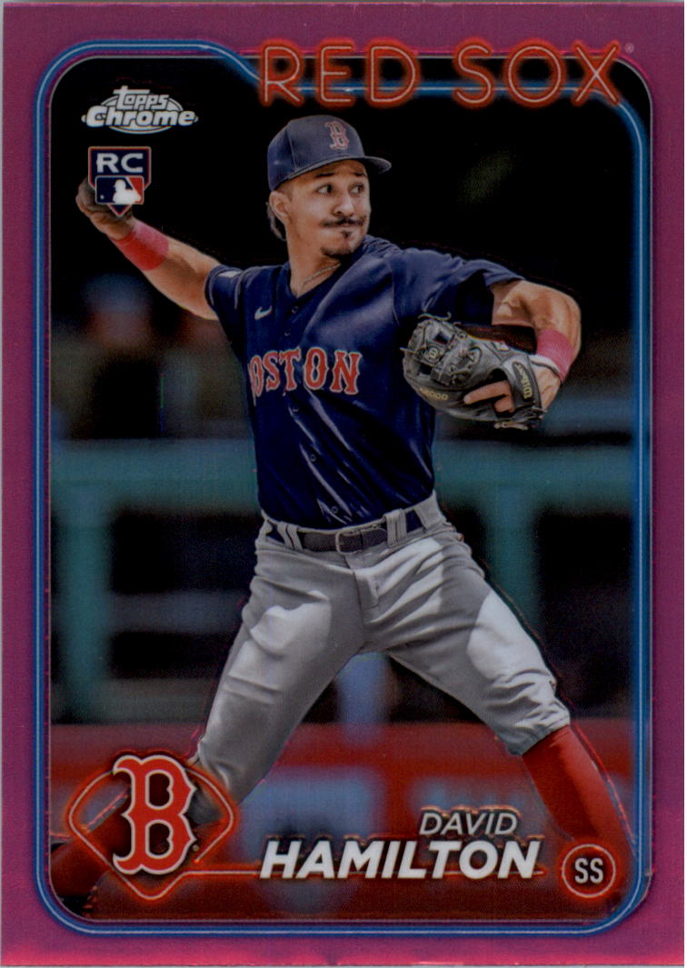 2024 Topps Chrome Pink Refractors Baseballkarte Auswahl (Inserts) - Bild 62 von 385