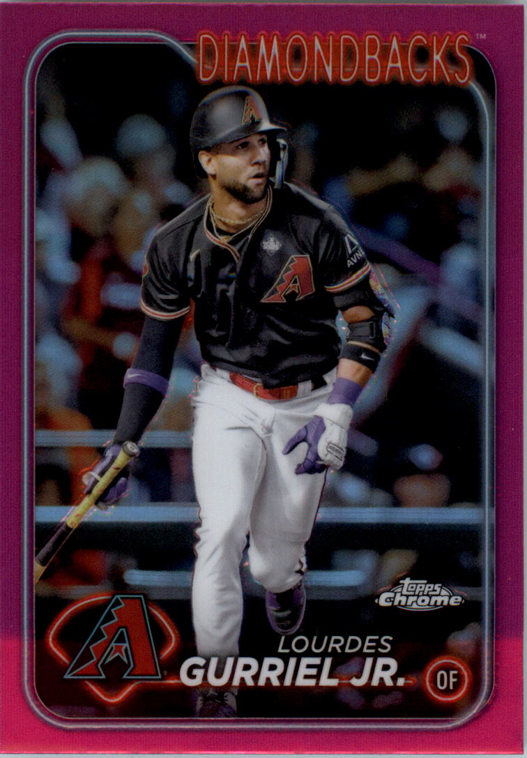 2024 Topps Chrome Pink Refractors Baseballkarte Auswahl (Inserts) - Bild 74 von 385