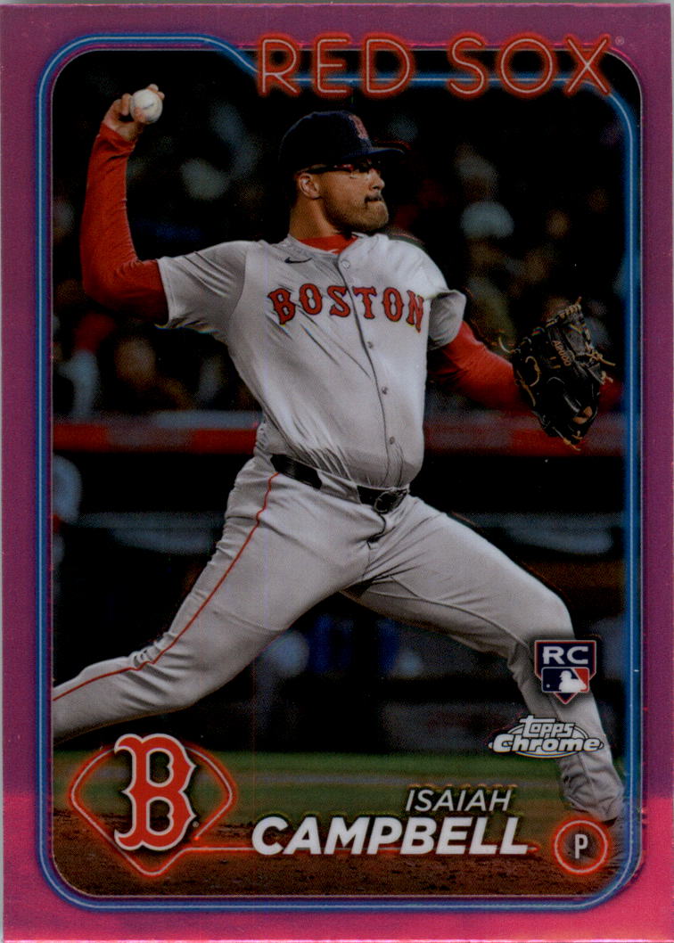 2024 Topps Chrome Pink Refractors Baseballkarte Auswahl (Inserts) - Bild 86 von 385