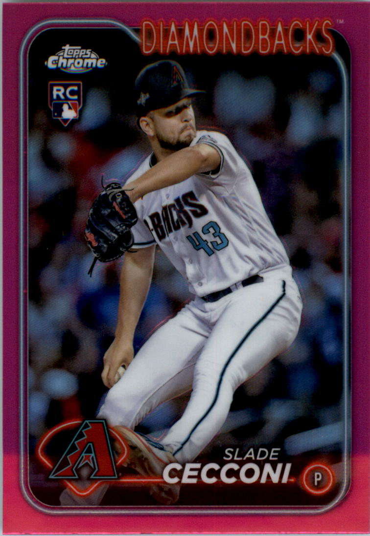 2024 Topps Chrome Pink Refractors Baseballkarte Auswahl (Inserts) - Bild 88 von 385