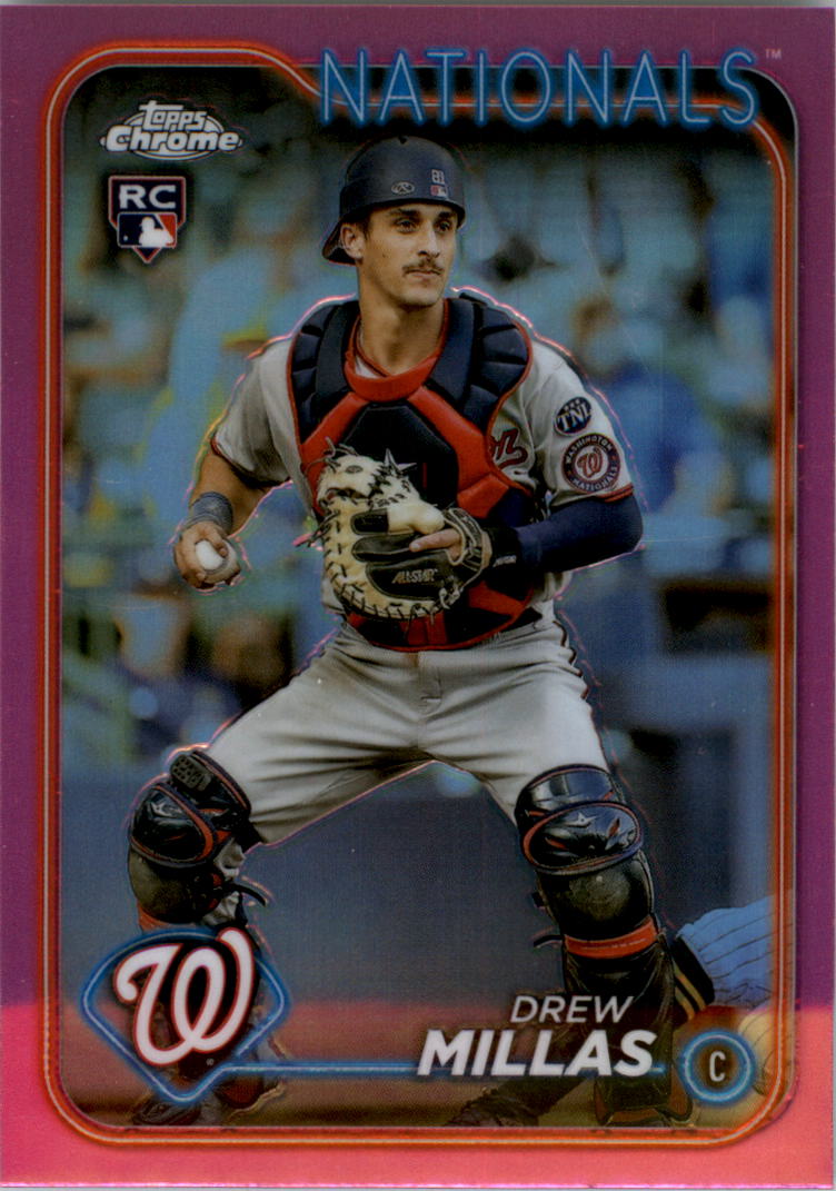 2024 Topps Chrome Pink Refractors Baseballkarte Auswahl (Inserts) - Bild 100 von 385