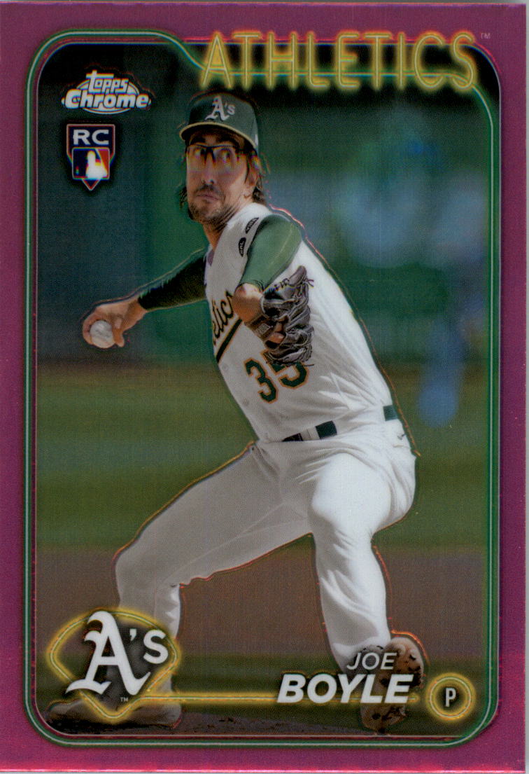 2024 Topps Chrome Pink Refractors Baseballkarte Auswahl (Inserts) - Bild 106 von 385