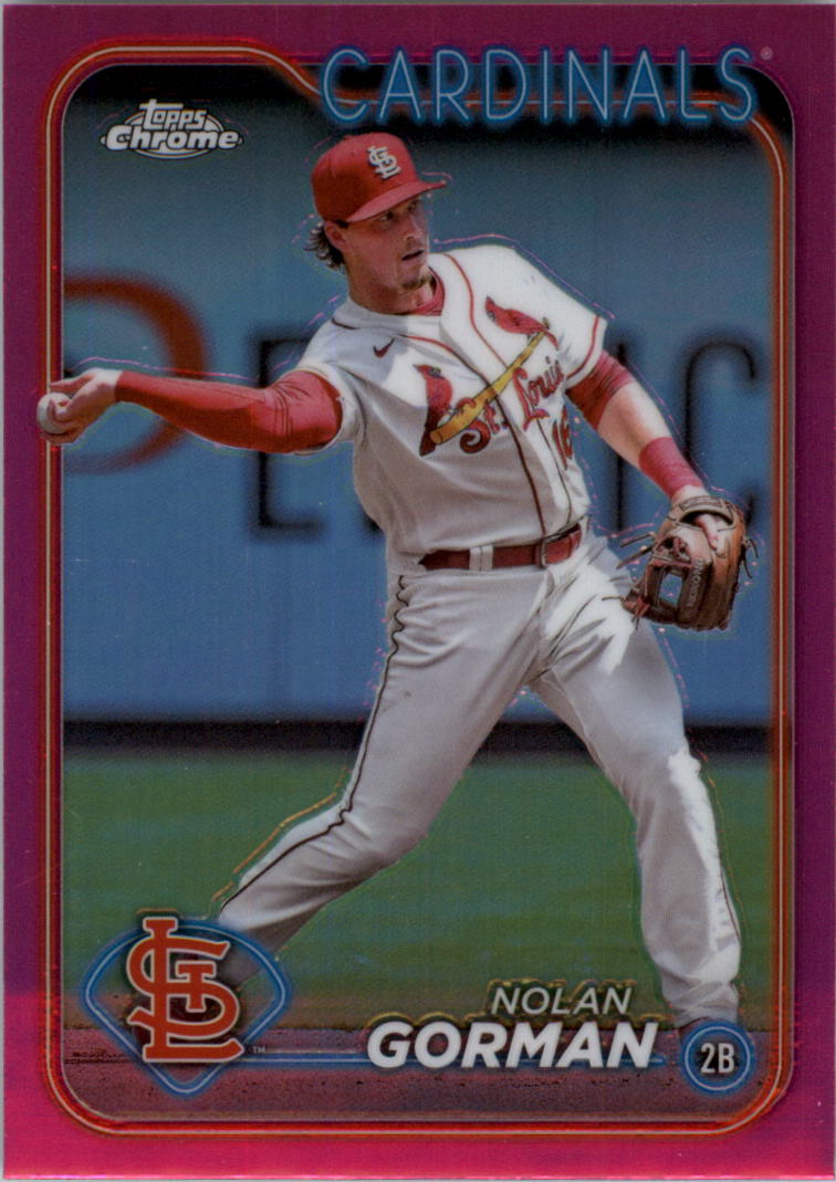 2024 Topps Chrome Pink Refractors Baseballkarte Auswahl (Inserts) - Bild 114 von 385