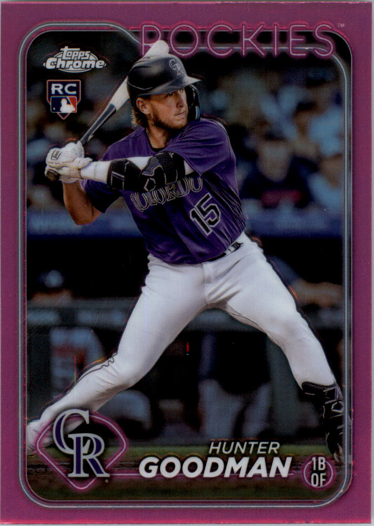 2024 Topps Chrome Pink Refractors Baseballkarte Auswahl (Inserts) - Bild 118 von 385