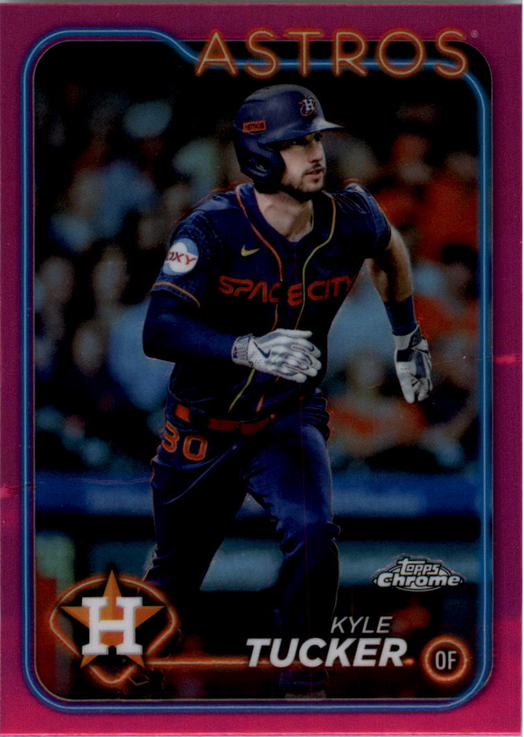 2024 Topps Chrome Pink Refractors Baseballkarte Auswahl (Inserts) - Bild 136 von 385