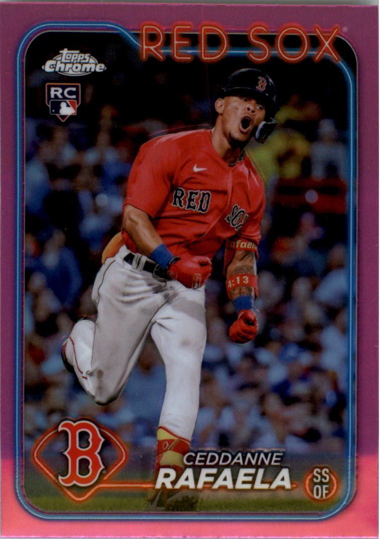 2024 Topps Chrome Pink Refractors Baseballkarte Auswahl (Inserts) - Bild 142 von 385