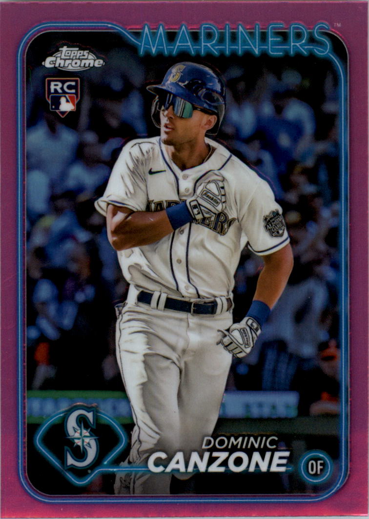 2024 Topps Chrome Pink Refractors Baseballkarte Auswahl (Inserts) - Bild 158 von 385