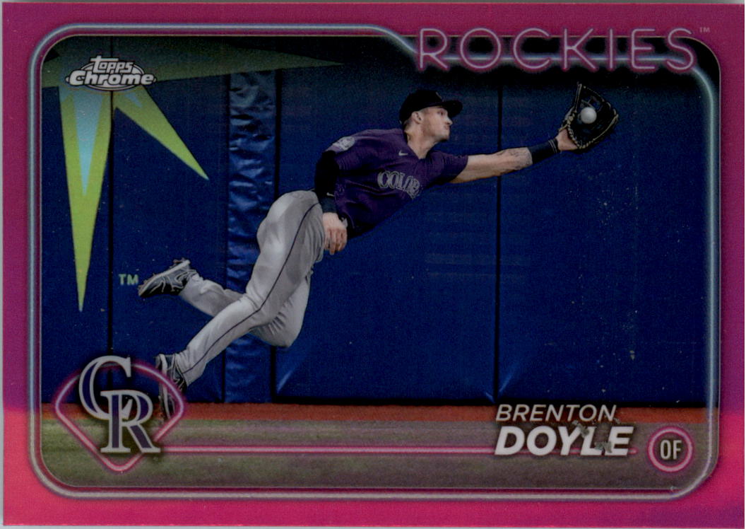 2024 Topps Chrome Pink Refractors Baseballkarte Auswahl (Inserts) - Bild 166 von 385
