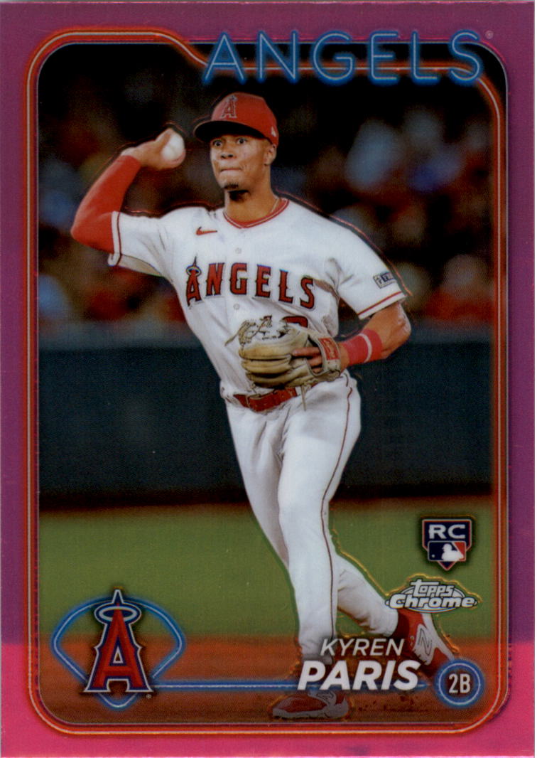 2024 Topps Chrome Pink Refractors Baseballkarte Auswahl (Inserts) - Bild 184 von 385