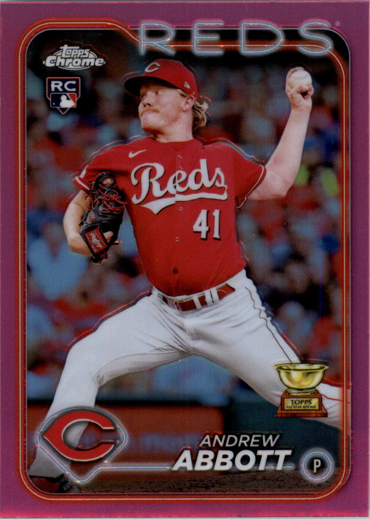 2024 Topps Chrome Pink Refractors Baseballkarte Auswahl (Inserts) - Bild 188 von 385