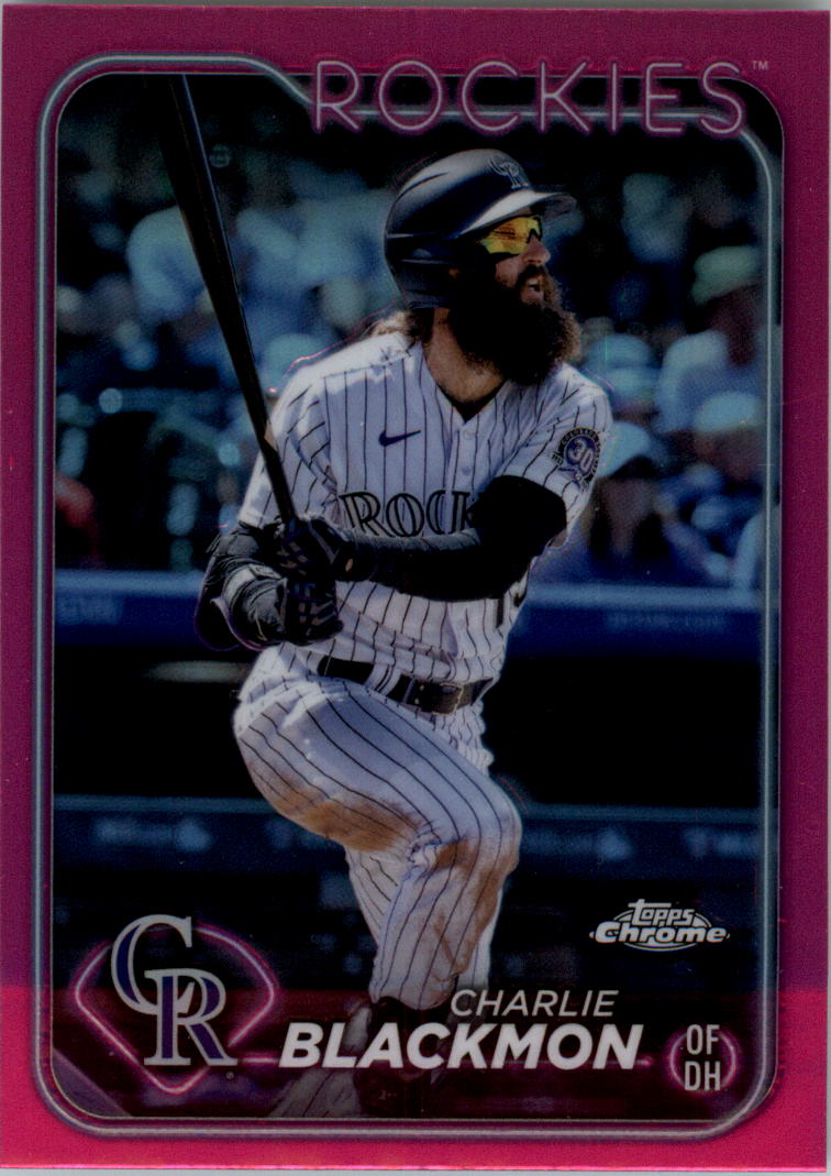 2024 Topps Chrome Pink Refractors Baseballkarte Auswahl (Inserts) - Bild 194 von 385