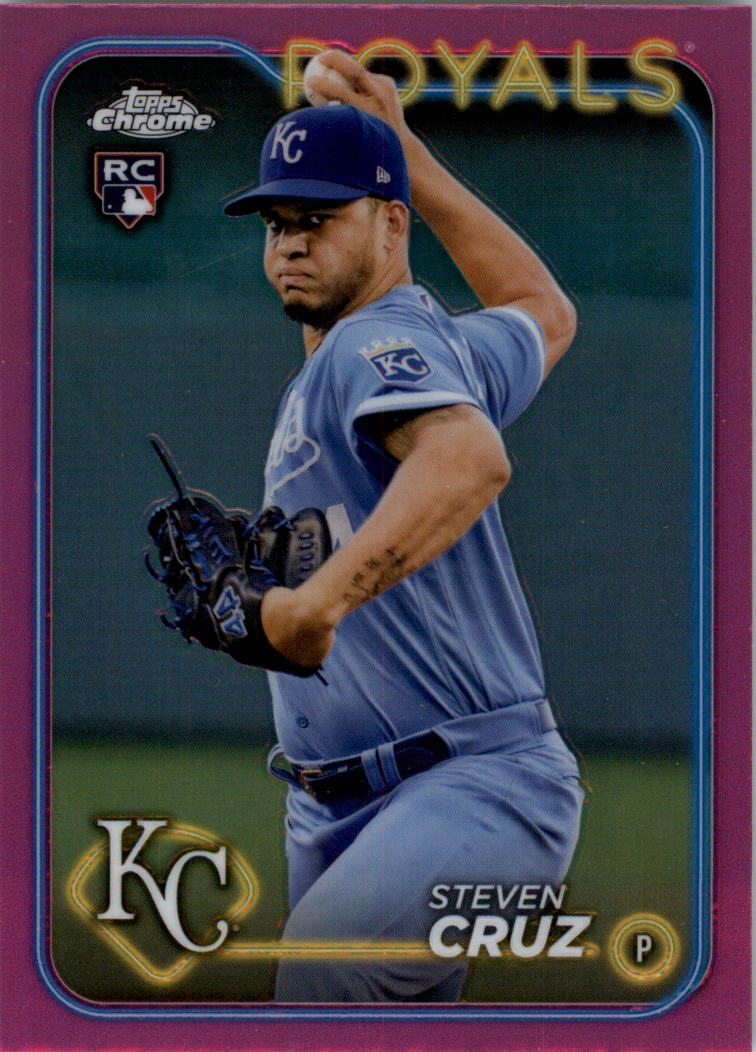 2024 Topps Chrome Pink Refractors Baseballkarte Auswahl (Inserts) - Bild 234 von 385