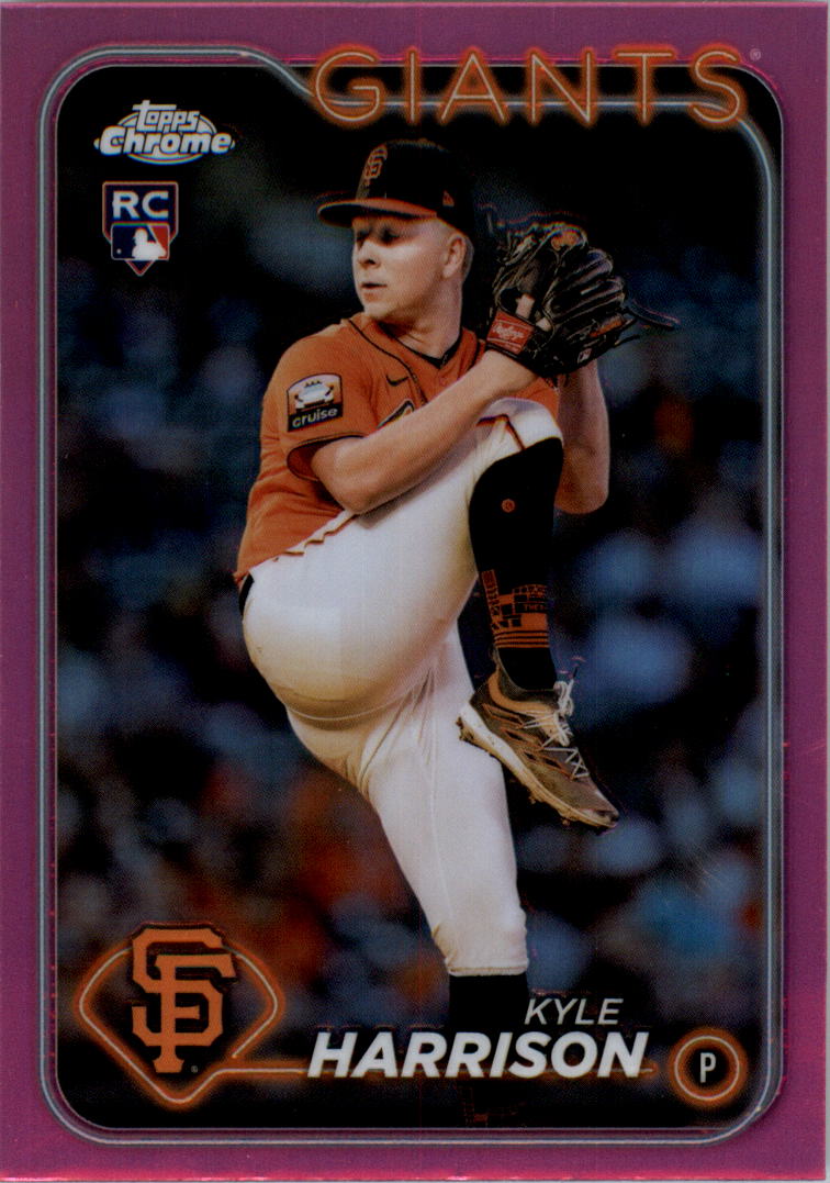 2024 Topps Chrome Pink Refractors Baseballkarte Auswahl (Inserts) - Bild 242 von 385