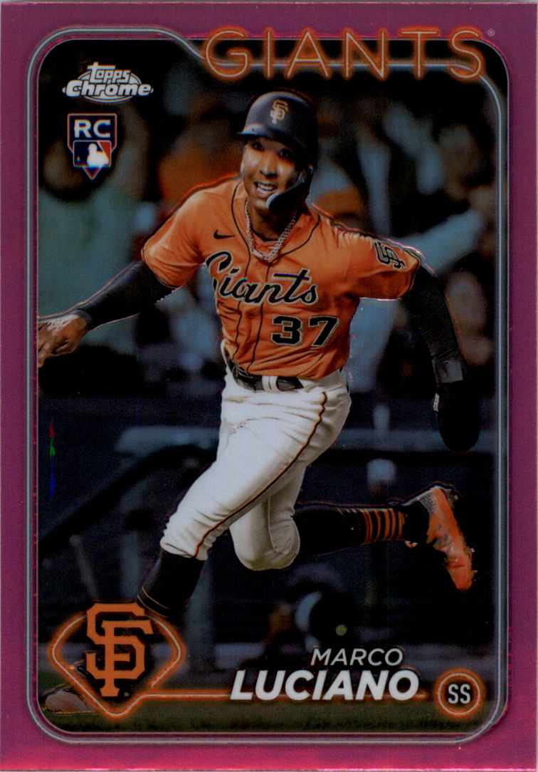 2024 Topps Chrome Pink Refractors Baseballkarte Auswahl (Inserts) - Bild 264 von 385